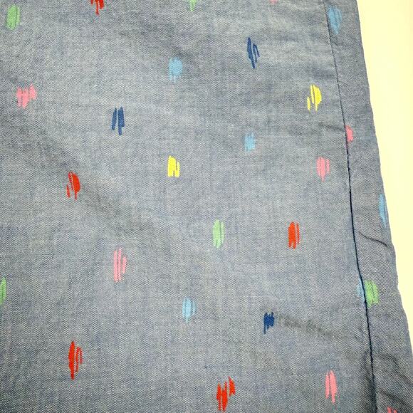 H&M Rainbow Splatter Denim Dress - Picture 2 of 5